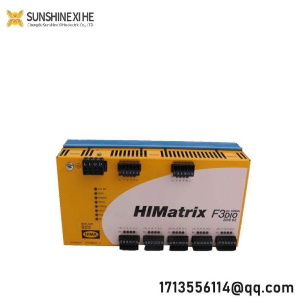 HIMA F3DIO20/802 Digital Input Module, Safety-Certified, Compact Design